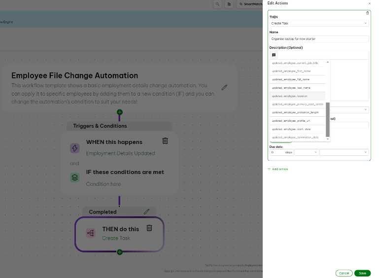 updated workflow icons, user-friendly components for new users, and confirmation popups